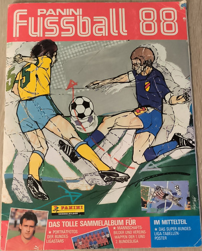Panini sammelalbum fußball - panini, 88