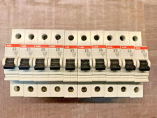 10x ABB Leitungsschutzschalter
