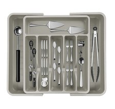 Besteckkasten Schublade Einsatz Küche Besteckkasteneinsatz Ausziehbar Storage DE