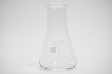Erlenmeyerkolben Weithals 100 ml Laborkolben Borosilikatglas 3.3 Neu 