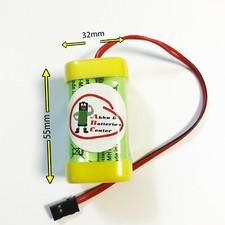 Modellbau Empfängerakku NiMh 4.8V 2300 mAh Block Würfel JR-Buchse
