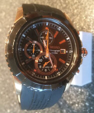 Seiko 7T62-OKMO Chrono Chronograph Ceramic/Rotgold Design Top Modern !!