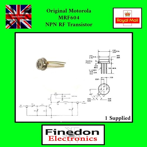 Original motorola mrf604 npn - original,