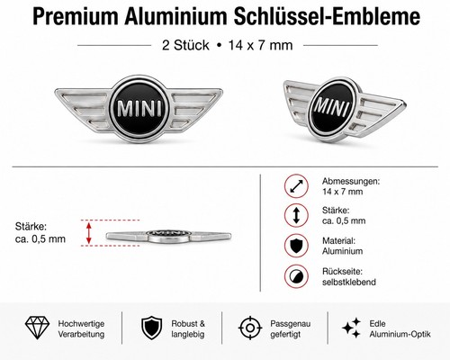 Mini cooper schlüssel - 2x,
