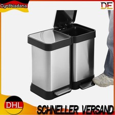 Mülleimer Küche 40L 2 Fach