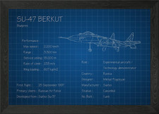 SU 47 Berkut Gerahmtes