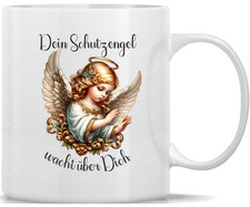 Tasse Kaffeebecher Engel Dein