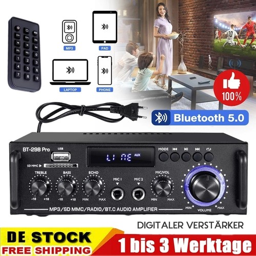 Hifi stereo verstärker - stereo,
