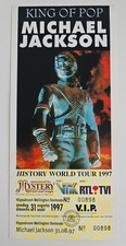 Michael Jackson Konzertkarte