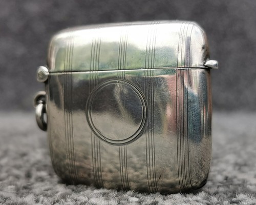Antikes sterling silber vesta - silber,