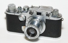 Selten! Originale Luftwaffen Leica IIIc, rotes Tuch, FI. No 38079, 1940-43