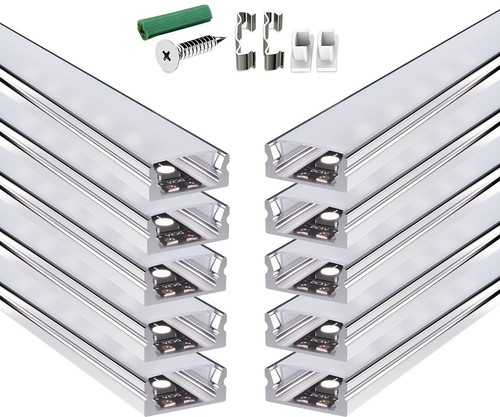 10m aluminium kanal - 10m,
