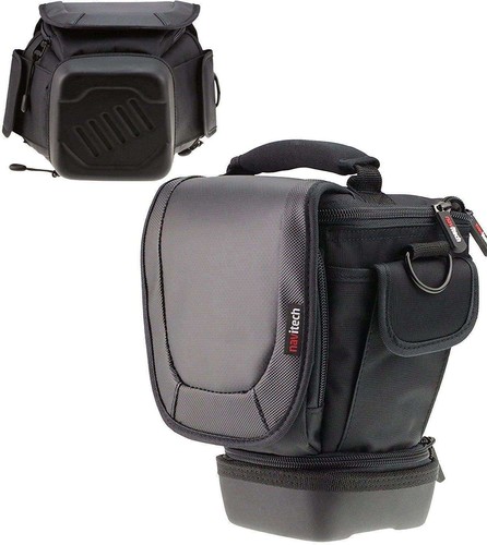 Navitech black telescopic case - navitech,