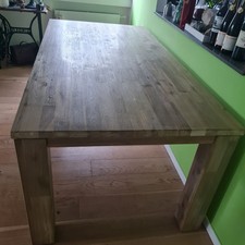 Massiv Holz Esstisch 200x90 Cm