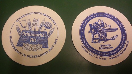 Sehr selten bierdeckel - selten:,