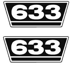 IHC Traktor Aufkleber 2x