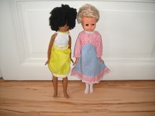 2 x  DDR Mode Puppe T40/306..???,190?  Mädchen etwas Busen ARI/BIGGI/SONNI ?