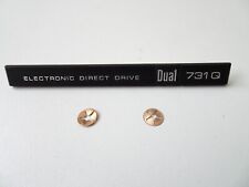 Dual CS 731 Q  Logo/ Emblem