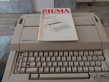 Elektronische Typenrandschreibmaschine SM 7950, grau, gebraucht, funktionsfähig