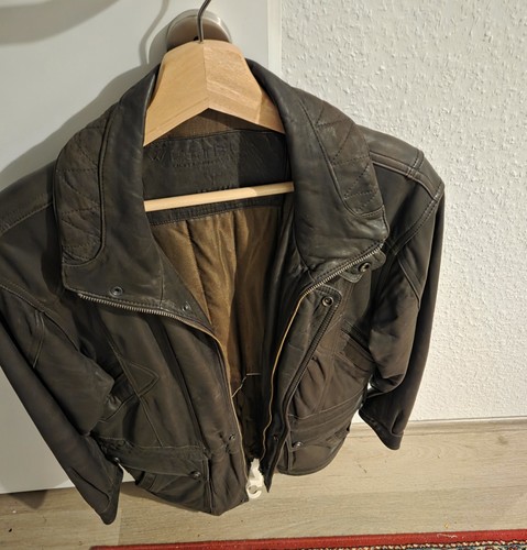 Herren napp leder jacke - leder, jacke.