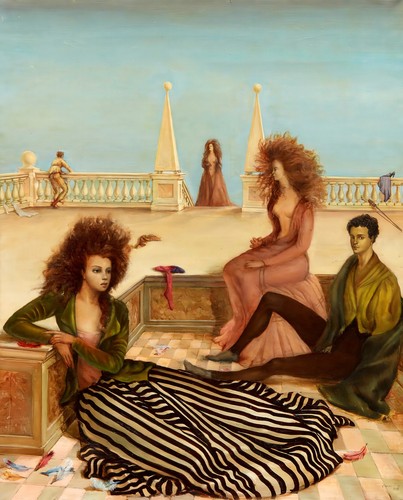 Leonor fini figuren auf einer - figuren,