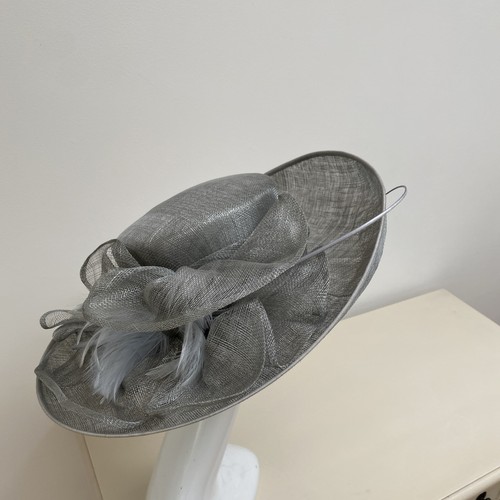 Neu damenhut grau - neu, hochzeiten
