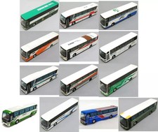The Bus Collection Serie 10 komplettes 13-teiliges Set Maßstab 1:150 Vitrinenmodell