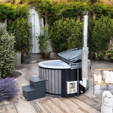 Badefass marmoriert mit