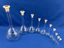 Messkolben Maßkolben Glas 5 mL bis 2000 mL 10 Stück Laborglas Laborzubehör