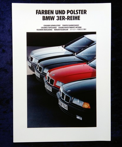 Bmw 3er prospekt - 3er,, e