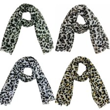 Leo Schal mit Leopard Seide