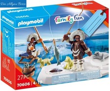 Playmobil 70606 Geschenkset Eisangler Family Fun Eskimo  Neu OVP