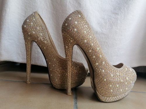 High heels pumps peeptoes - heels,