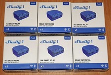 Shelly Plus 1 Smart Relay (6 Stück)