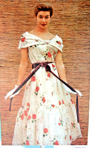 Altes modeheft von - von, 1955