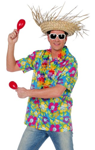 Hawaii kostüm herren - hawaii,