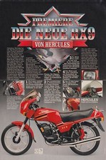 Hercules RX 9 - Reklame Werbeanzeige Original-Werbung 1982