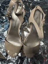 Pumps beige Tamaris Getragen High Heels Damenschuhe 