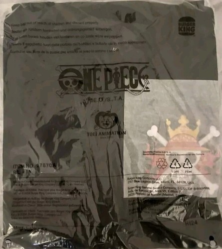 Stk one piece burger king - one,