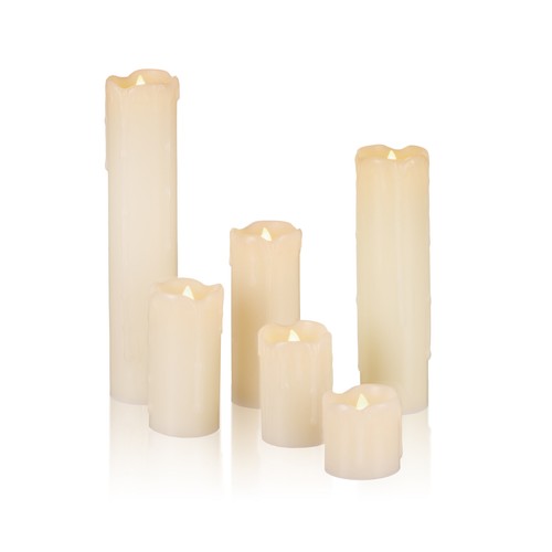 Led kerzen set - , flammenlose