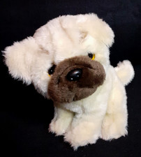 wild republic h.c. andersen kuscheltier mops creme braun plüsch ca. 18 cm