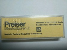 Vtg Preiser Miniaturfiguren Z