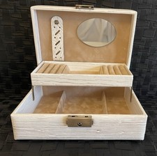 Sacher Schmuckkästchen Schmuckschatulle Etui Schmuckkasten Schmuckkoffer 19x14x7