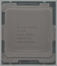 Intel Xeon W-2125  / 4 x 4,00