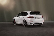 TECHART Heckspoilerblende Porsche Cayenne ab MJ15 TECHART-Nr.: 058100702009
