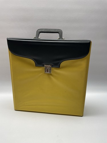 Vintage plattenkoffer tasche - plattenkoffer,,