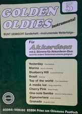 Noten Akkordeon Golden Oldies