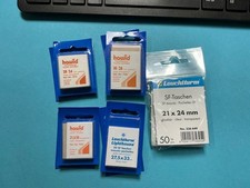 Hawid Klemmtaschen-Zuschnitte Klar 5x2 Packungen- Restposten! Neu (4129