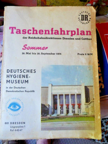 Taschenfahrplan sommer 1974 - taschenfahrplan,