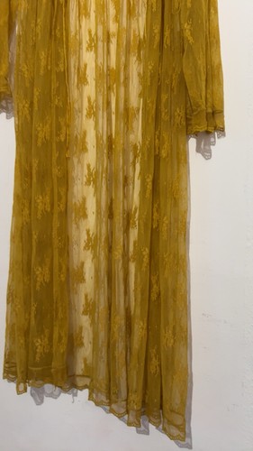 Damen midikleid gelb - damen,